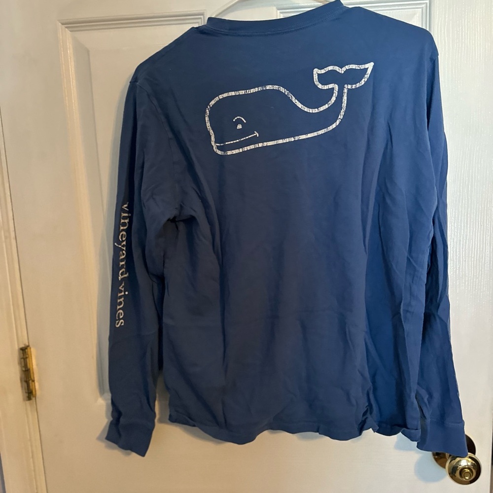Vineyard Vines Kids Blue Long Sleeve Shirt XL
